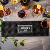 Personalised Bar Mat Non-slip PVC Rubber Bar Mat