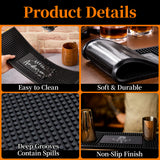 Personalised Bar Mat Non-slip PVC Rubber Bar Mat