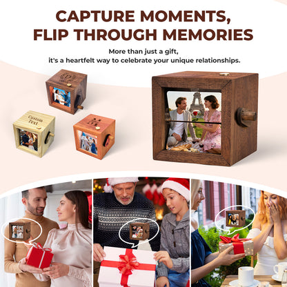Personalized Photo Flip Box