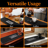 Personalised Bar Mat Non-slip PVC Rubber Bar Mat