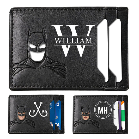 Personalized Bat Wallet with Name