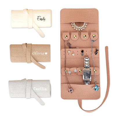 Estuche de viaje para joyas personalizado