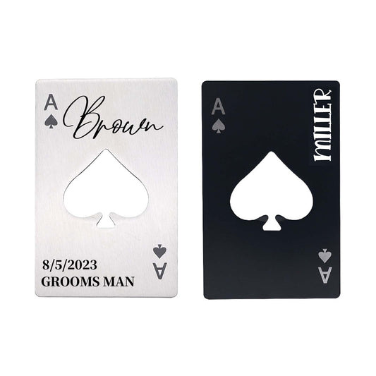 Personalized Stainless Bottle Opener