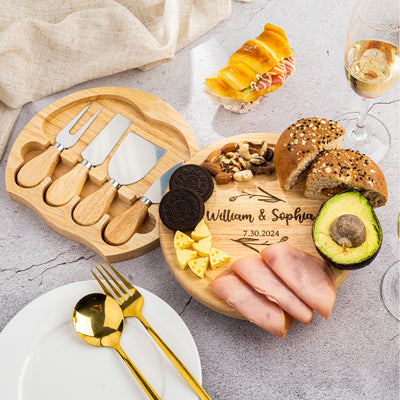 Set de Regalo Personalizado de Tablas de Charcutería