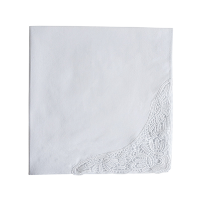 Personalized Flower Embroidered Handkerchief | Customized Cotton Hankies for Women