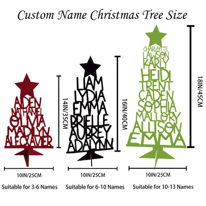 Personalized Christmas Tree Ornaments with Name