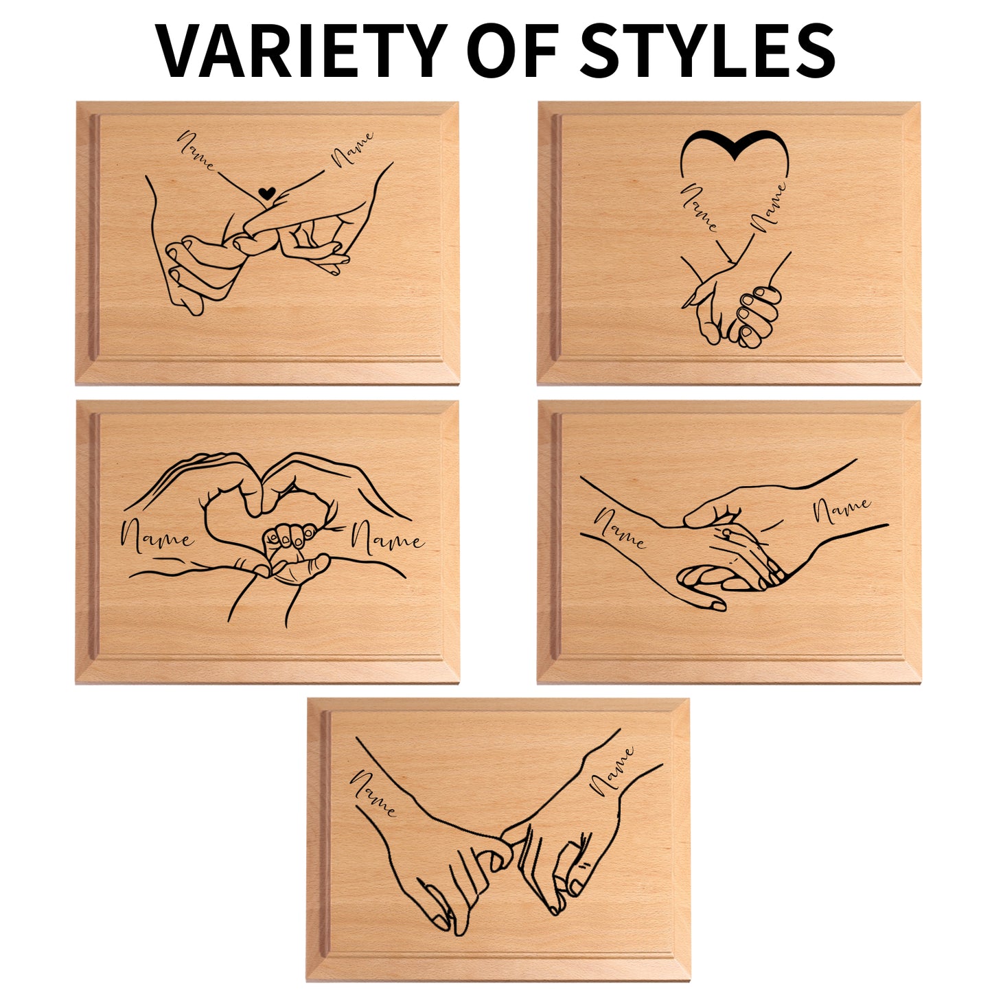 Personalized Wood Plaque, Wooden Wall Valentines Day Decor