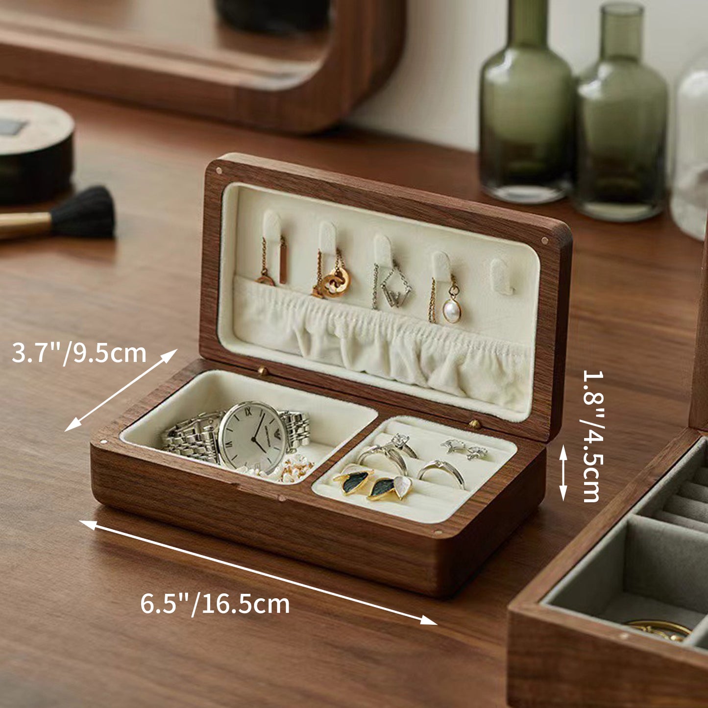 Personalized Wooden Jewelry Box