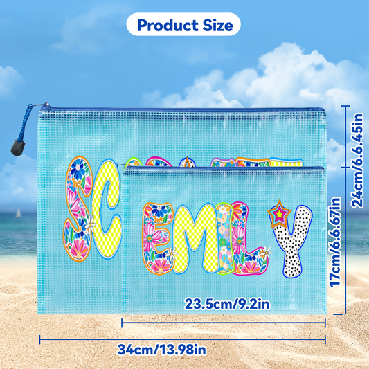 Personalized Beach Bag with Artistic Name