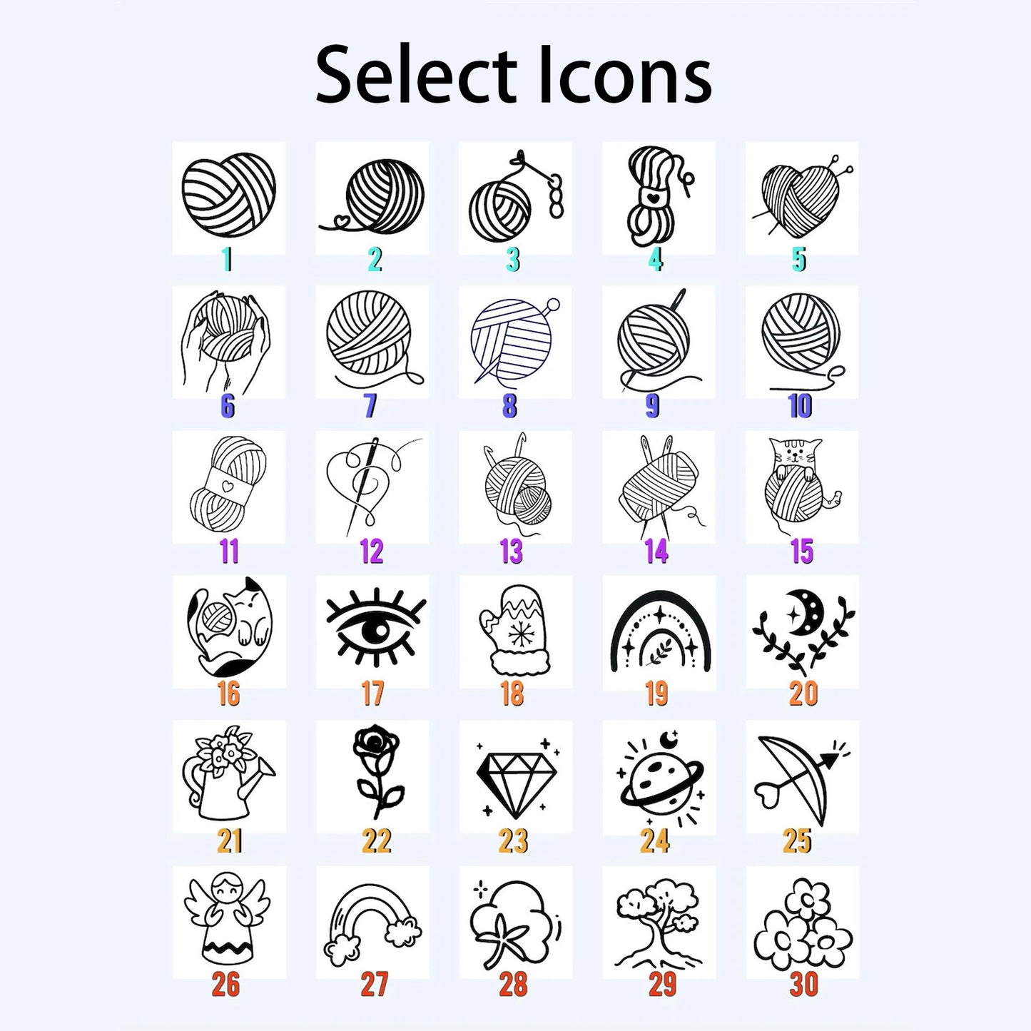 10Pcs Personalized PU Leather Tags
