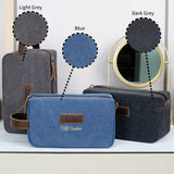 Personalized Canvas Toiletry Bag