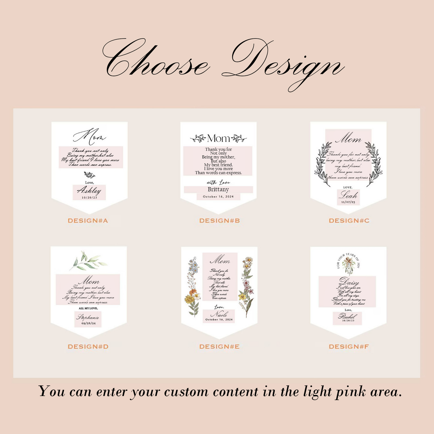 Personalized Flower Embroidered Handkerchief | Customized Cotton Hankies for Women