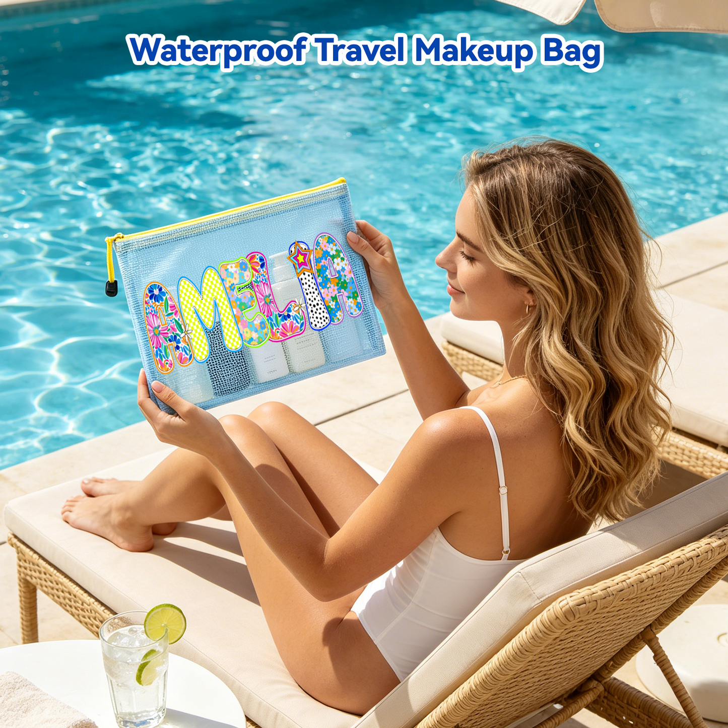 Personalized Beach Bag with Artistic Name