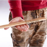 11Personalized Wooden Drumsticks with Leather Case Customized Wood Tip Drum Sticks Laser Engraved Gift for Musicians and Drummers Boyfriend Husband Ideal for Weddings Valentine's Day Groomsmen