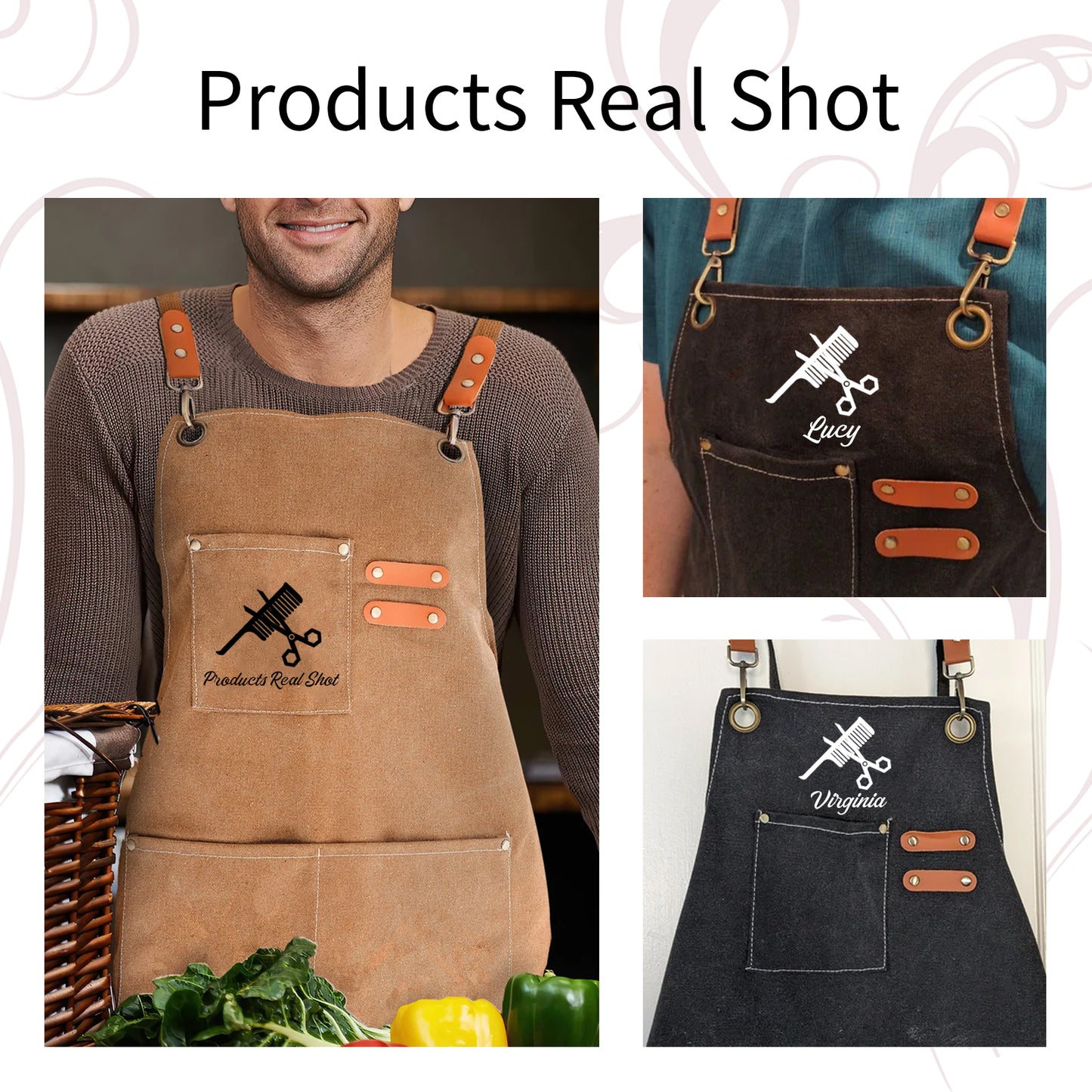 Unisex Custom Canvas Apron