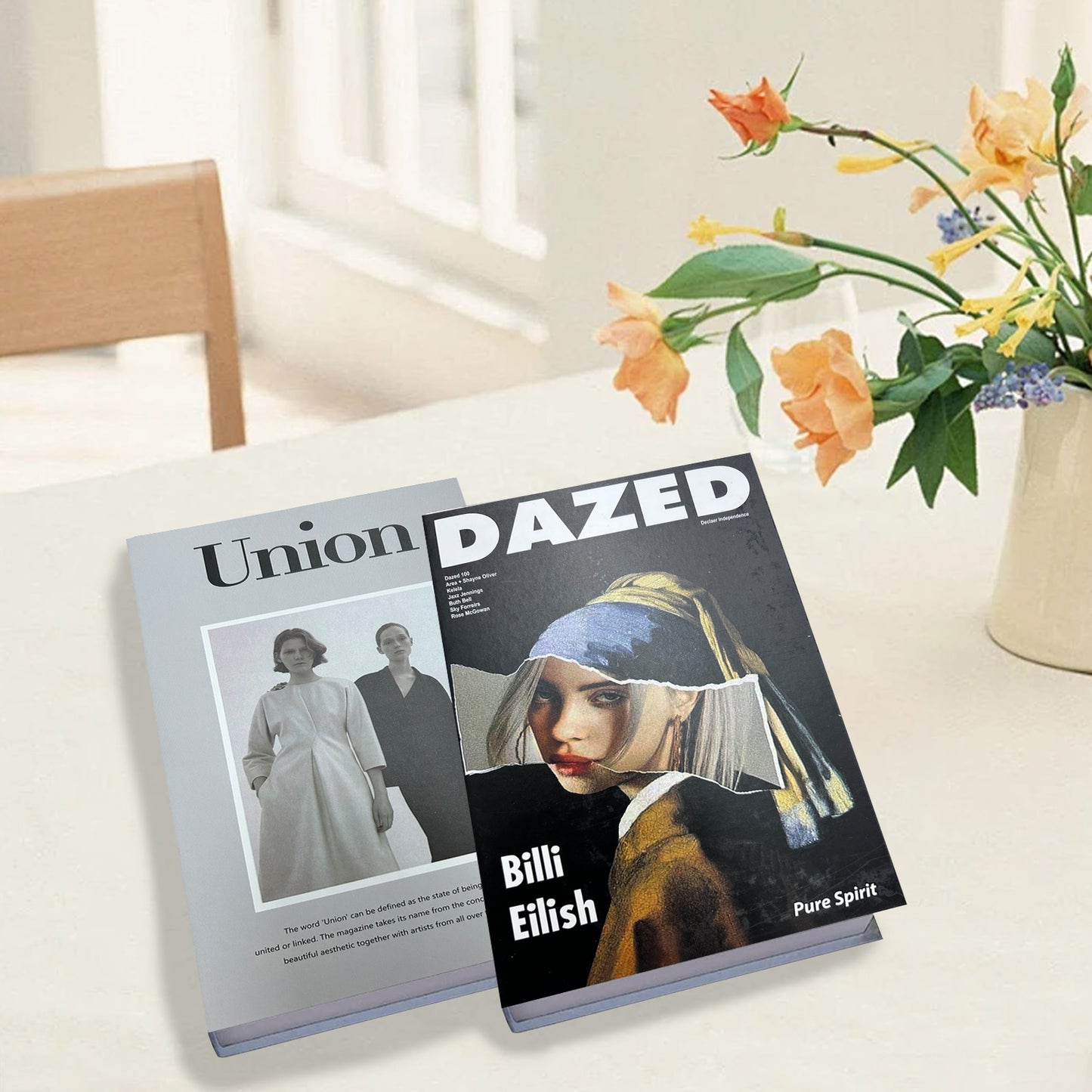 Luxurious Modern Faux Decorative Books Set for Home Decor Bookshelf, Coffee Table