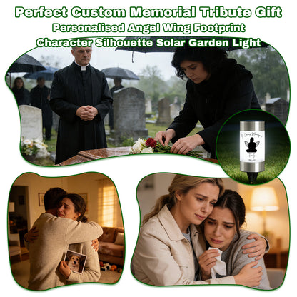Personalized Solar Lights for Cemetery