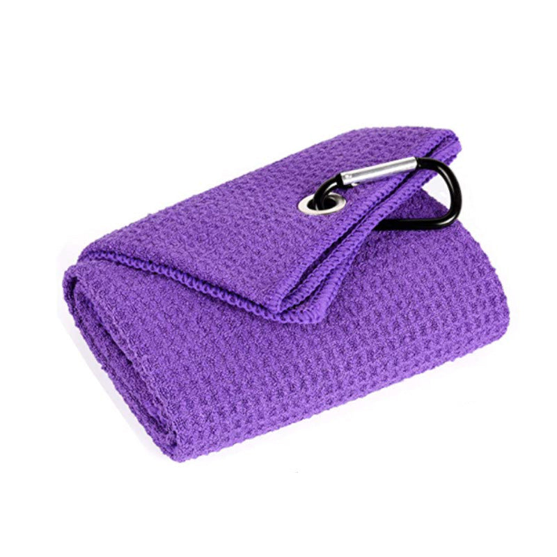Personalised Golf Towels for Women, 24"*16" Tri-fold Waffle Pattern Golf Towel, Custom Gift for Women Wife Mom Girlfriend