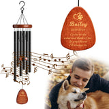 Personalized Dog Memorial Gifts for Loss of Dog 26' Pet Memorial Gifts for Dogs Pet Memorial Wind Chimes Loss of Dogs Sympathy Gift Pet Passing Away Gift for Loss Loved One