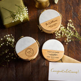 Personalized Coasters Wedding Gift for Couple Custom Premium Craftsmanship Durability Tested Custom Bar Coasters for Drinks with Monogram Engraved Great Newlywed