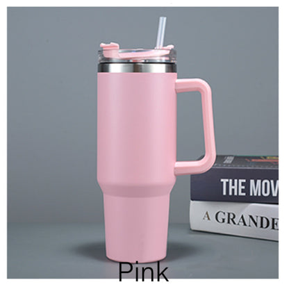 Personalized 40oz Stainless Steel Tumbler, Fit for Car Holder