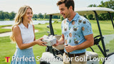 Personalized Golf Polo Shirt Custom Face on Shirt Funny Print Quick Dry Polo Shirt Unisex Golf Outfits Gifts for Golf Enthusiasts Golfer Dad Grandpa Husband Boyfriend Family Friends